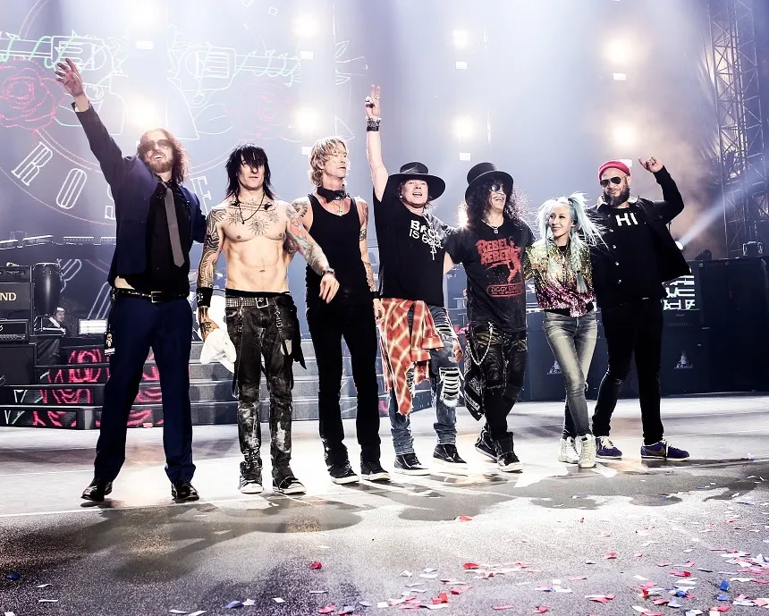 Formaţia Guns N’ Roses va concerta la București în formația clasică