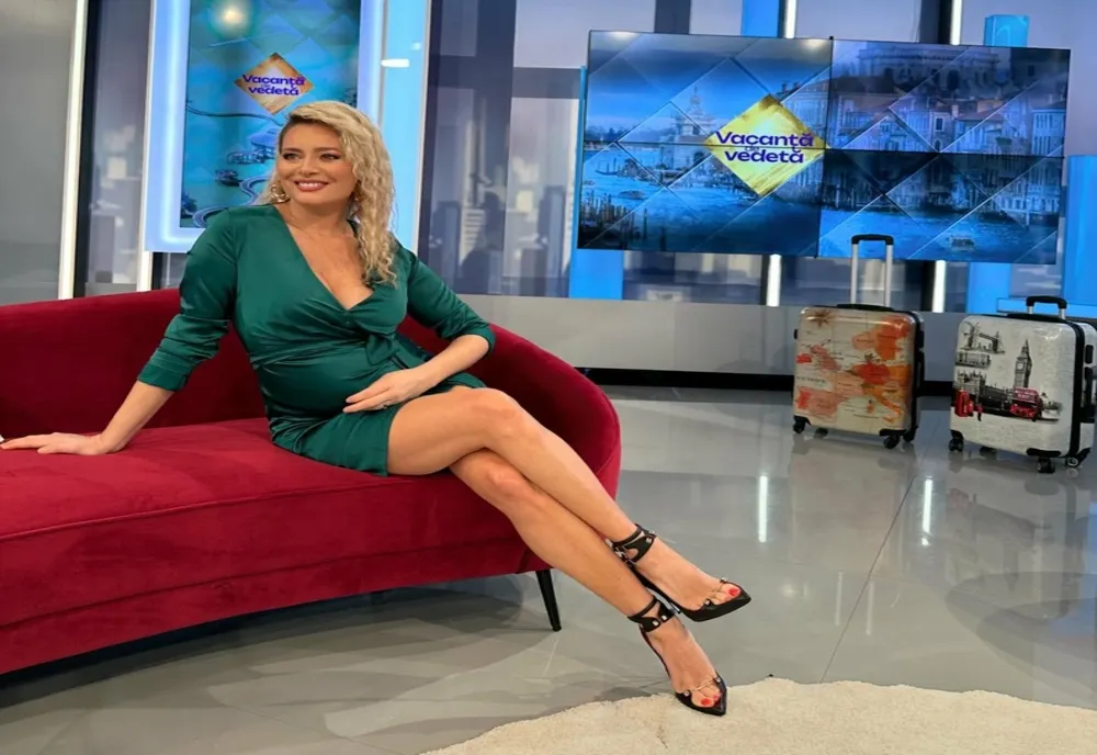 LAURA COSOI S-A ÎNTORS DEJA LA FILMĂRI. CUM ARATĂ LA 9 ZILE DE LA NAȘTERE