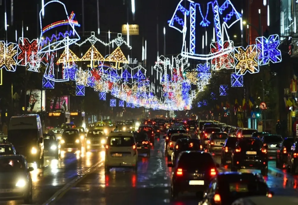 Când se aprind luminițele de Crăciun în București, în 2025. Data la care se dă startul evenimentelor de sărbători