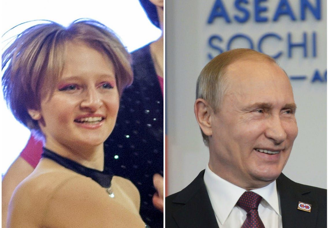 Fiica misterioasă a lui Putin este dansatoare rock&roll şi are o avere mai mare decât preşedintele Rusiei