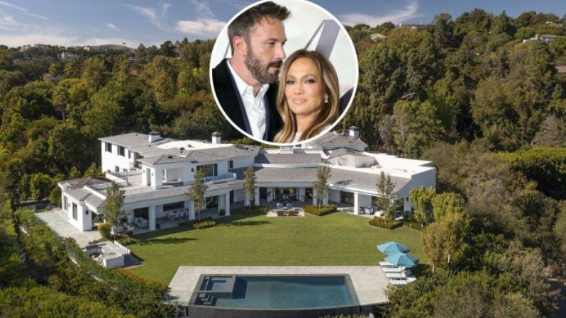 Jennifer Lopez și Ben Affleck și-au găsit casa mult visată. Cum arată conacul din Bel Air, de 50 mil. $