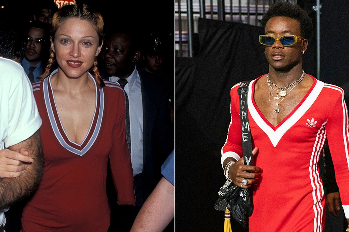 Fiul Madonnei reproduce un „look” al mamei sale din 1993: rochie și adidași