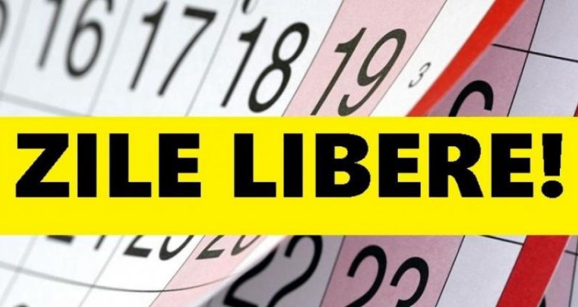 Încă două zile libere pentru români, de anul viitor