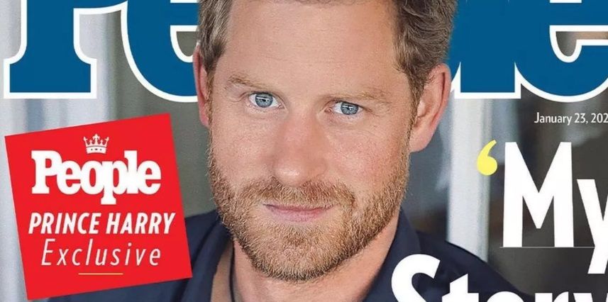 Tunsoarea Prințului Harry de pe coperta revistei People distrează și uimește internauții