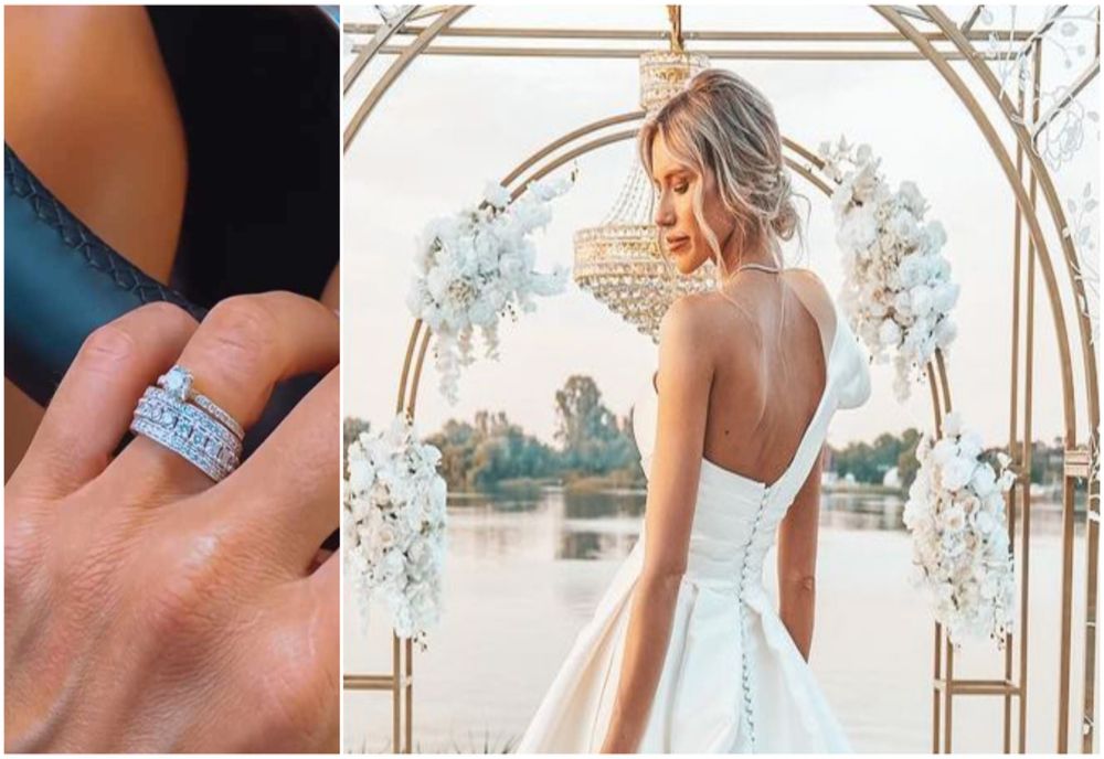 Cât costă verigheta Gabrielei Prisăcariu. Bijuteria are un preț fabulos