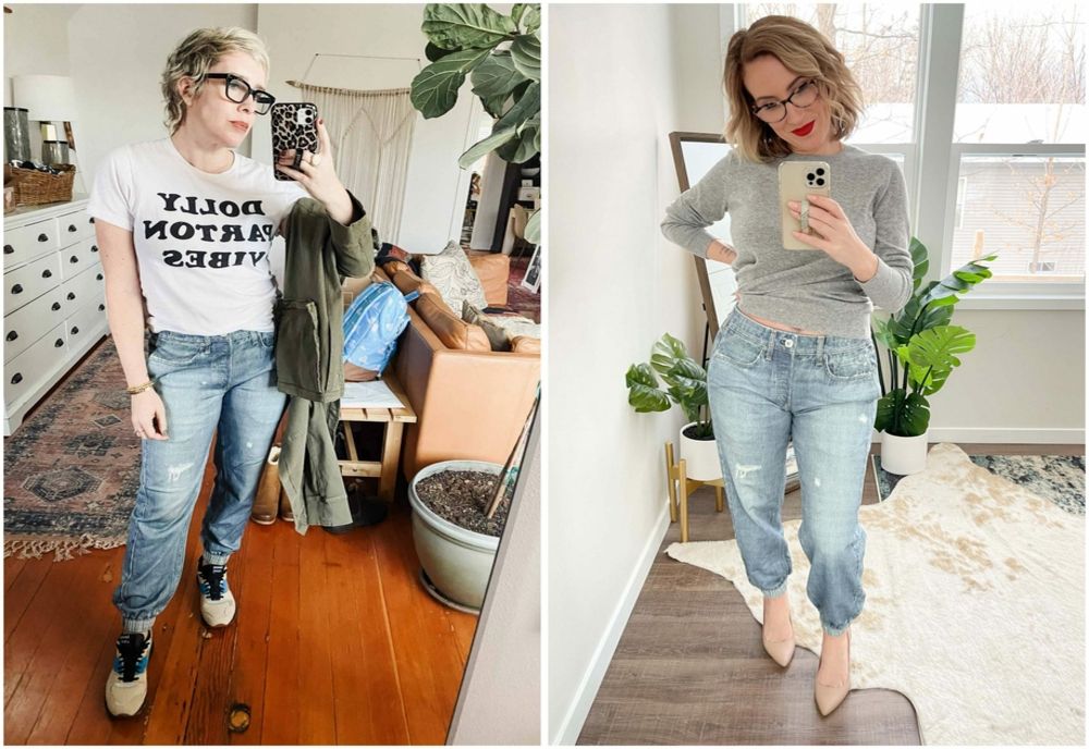 „Blugii care nu sunt blugi” sau noua tendință care face furori pe internet