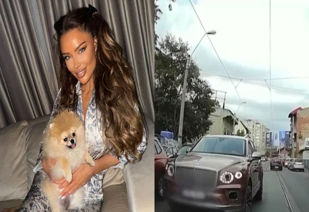 Bianca Drăgușanu, scandal în traficul din București cu un șofer. Reacția vedetei