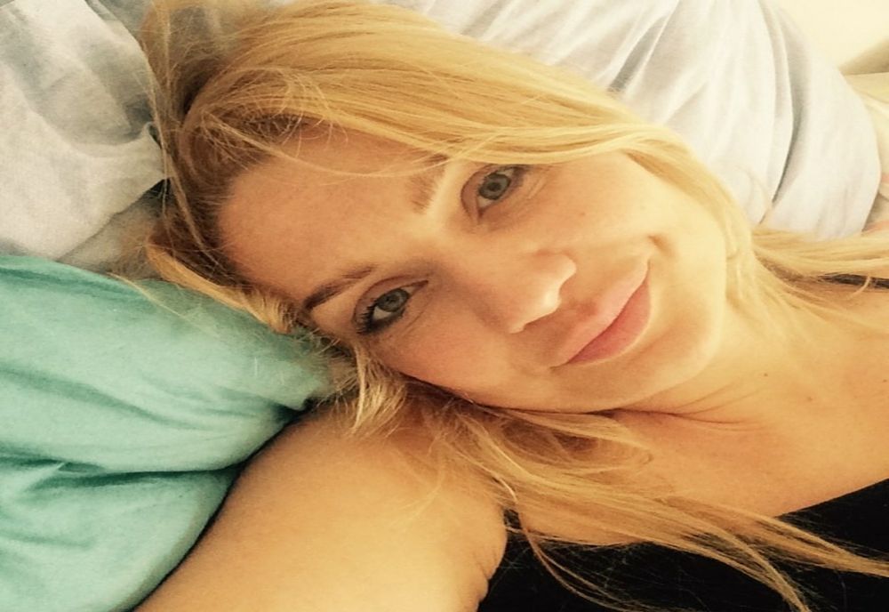 Cristina Cioran, însărcinată în opt luni, a ajuns pe patul de spital