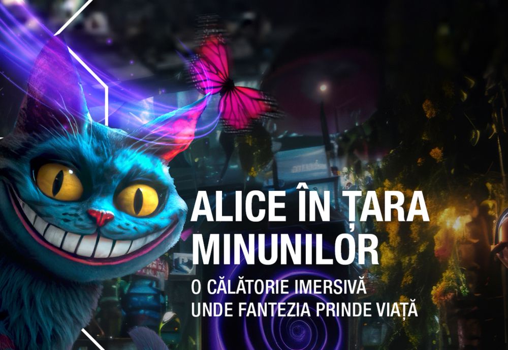 „Alice în Țara Minunilor”, o nouă expoziție imersivă la MINA. Când se deschide 