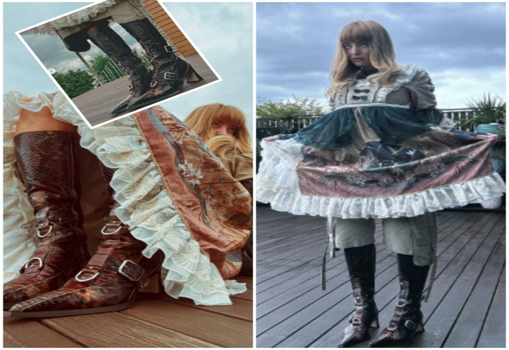 Cât costă cizmele din piele de vacă pe care și le-a cumpărat Delia