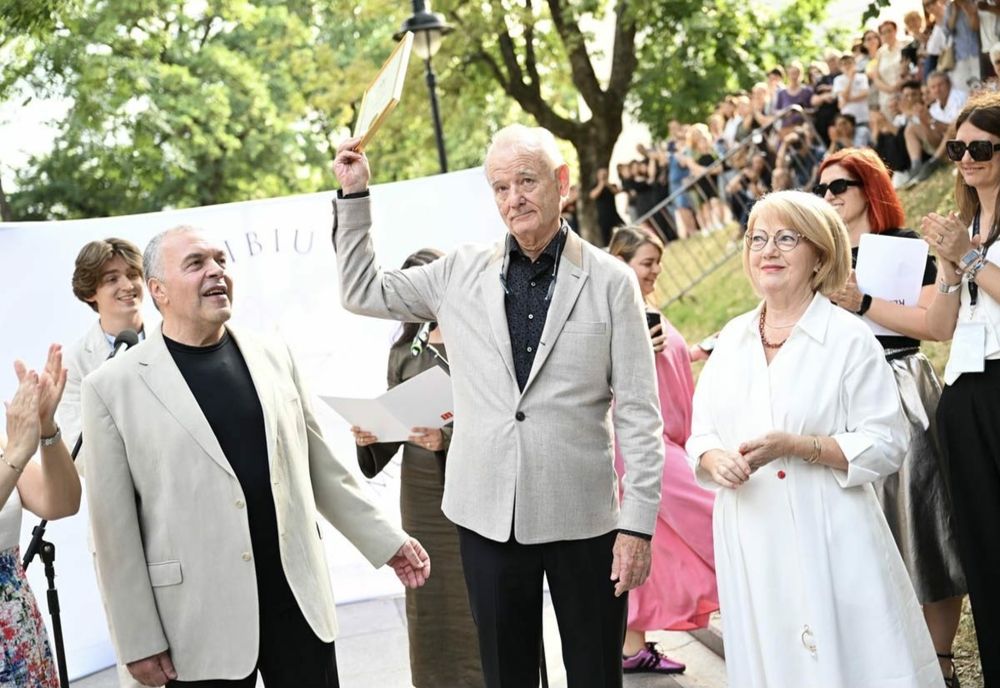 BILL MURRAY, APARIȚIE DE GALĂ LA SIBIU. CE MESAJ LE-A TRANSMIS ROMÂNILOR
