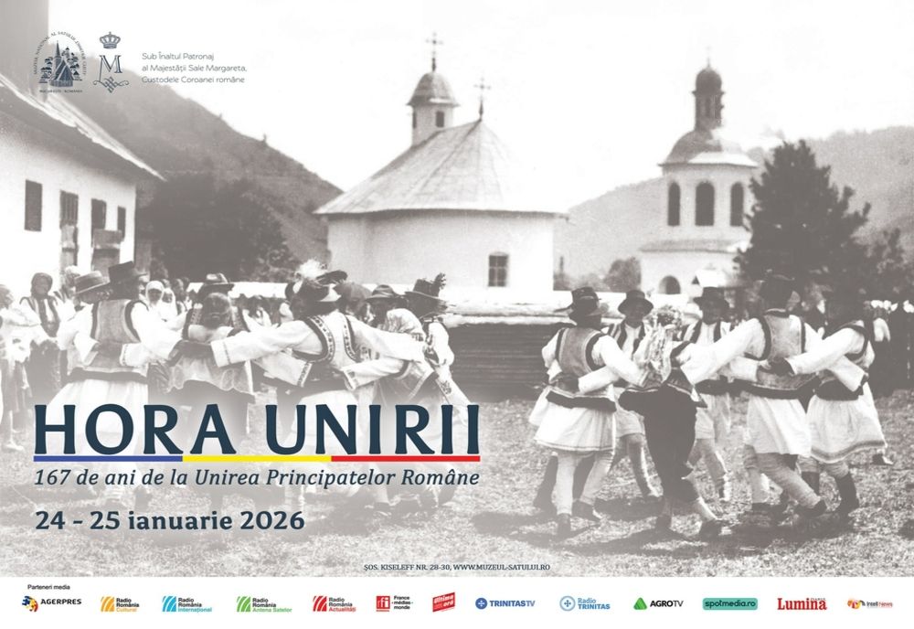 „Hora Unirii”, la Muzeul Satului, de Ziua Unirii Principatelor