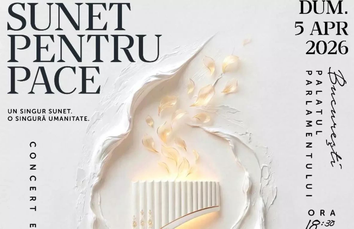 Premieră globală la București: Maestrul Nicolae Voiculeț lansează Orchestra Mondială a Păcii la Palatul Parlamentului