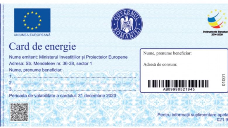 card de energie