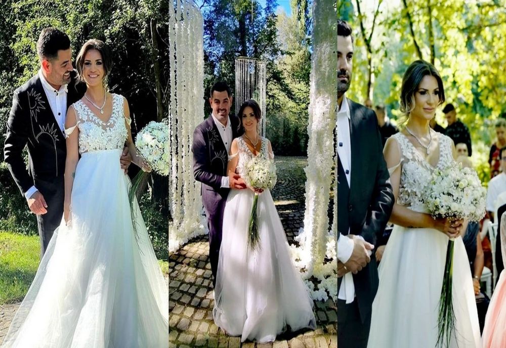 Nuntă mare în showbiz-ul românesc! Ellie White și Doru Tincă s-au căsătorit după 16 ani de relație