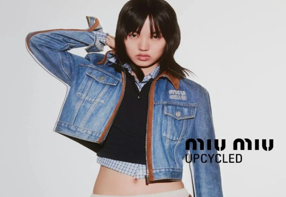 Cea de-a 5-a colecție Miu Miu Upcycled pune denimul în centrul atenției