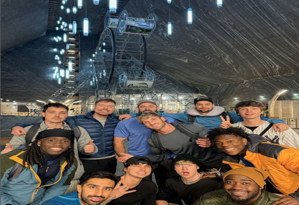 VIDEO - SALINA TURDA, DEVENITĂ VIRALĂ DATORITĂ UNUI CLIP AL LUI MR. BEAST