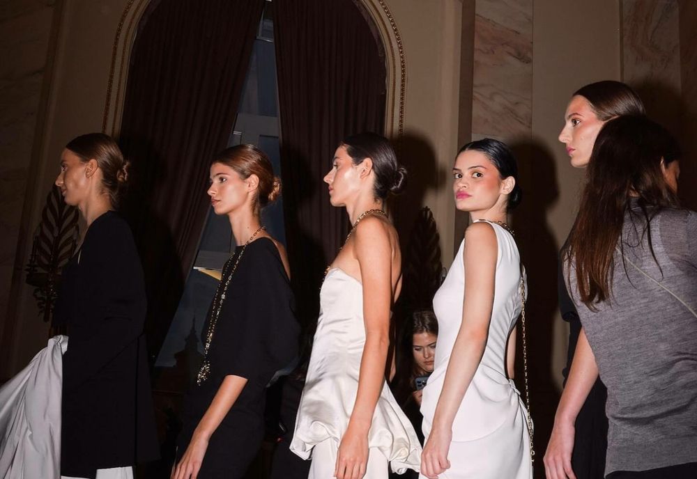 Prezentare de modă ca la Milano, la Palatul Regal din București