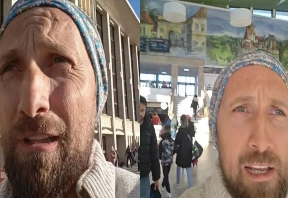 Dani Oțil a călătorit cu trenul până la Brașov apoi a povestit experiența sa cu CFR-ul