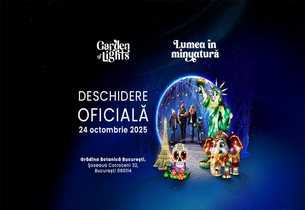 GARDEN OF LIGHTS SE PREGĂTEȘTE SĂ-ȘI DESCHIDĂ PORȚILE. CARE ESTE TEMA DE ANUL ACESTA