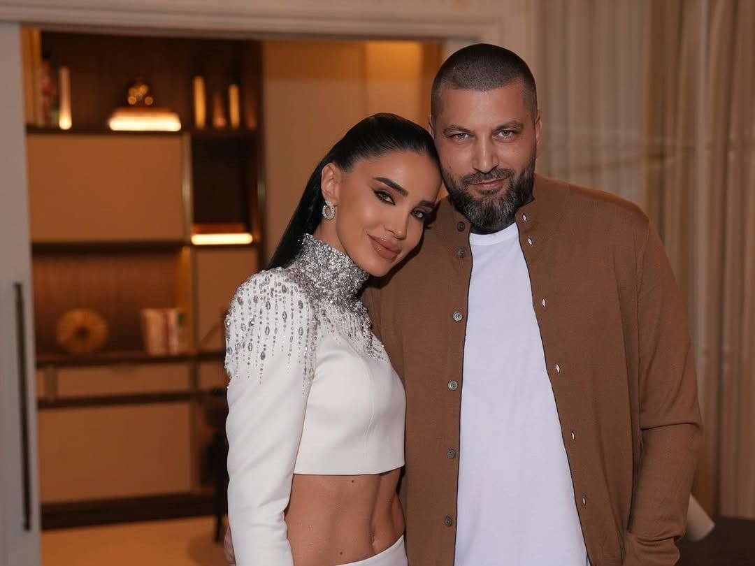 Adelina Pestrițu și soțul său, Virgil Șteblea