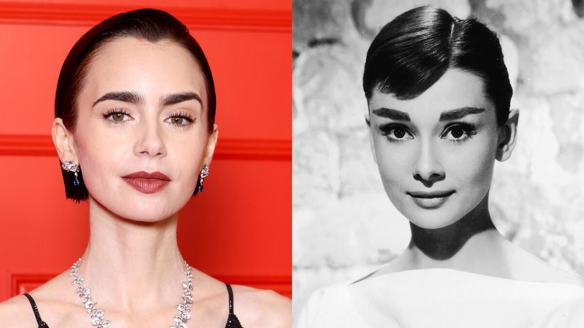 Lily Collins o va interpreta pe Audrey Hepburn