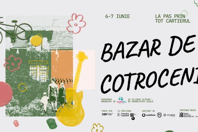 Bazar de Cotroceni, weekendul viitor - program complet